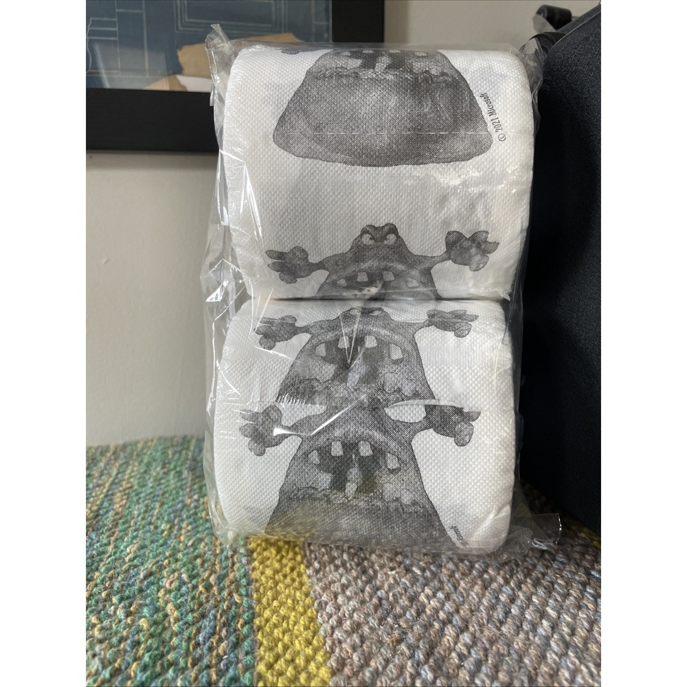 Microsoft Conker The Great Mighty Poo Promotional Toilet Paper Roll X2 2021 Rare